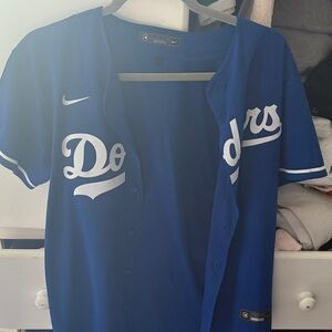 Nike Blue Dodgers Baseball Jersey